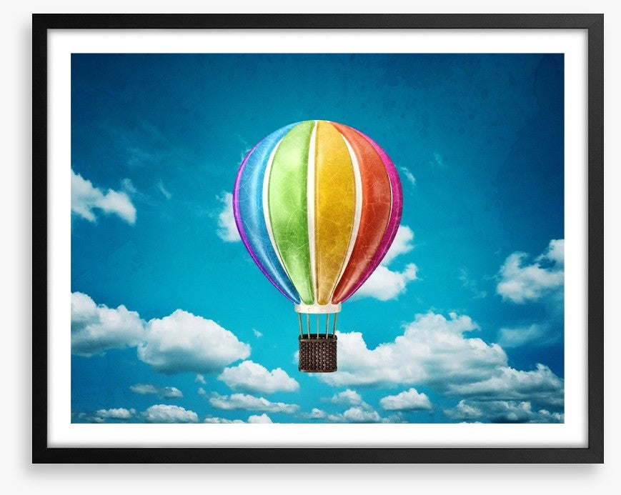 Vintage balloon adventure