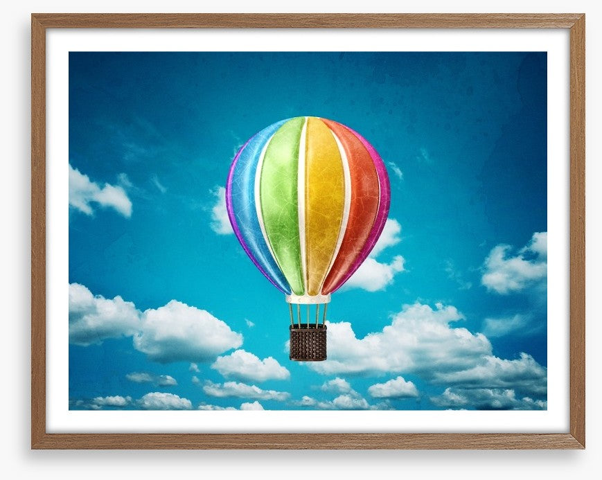 Vintage balloon adventure