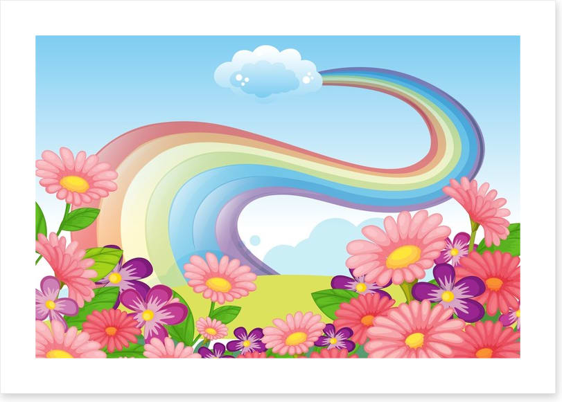 Rainbow to the cloud