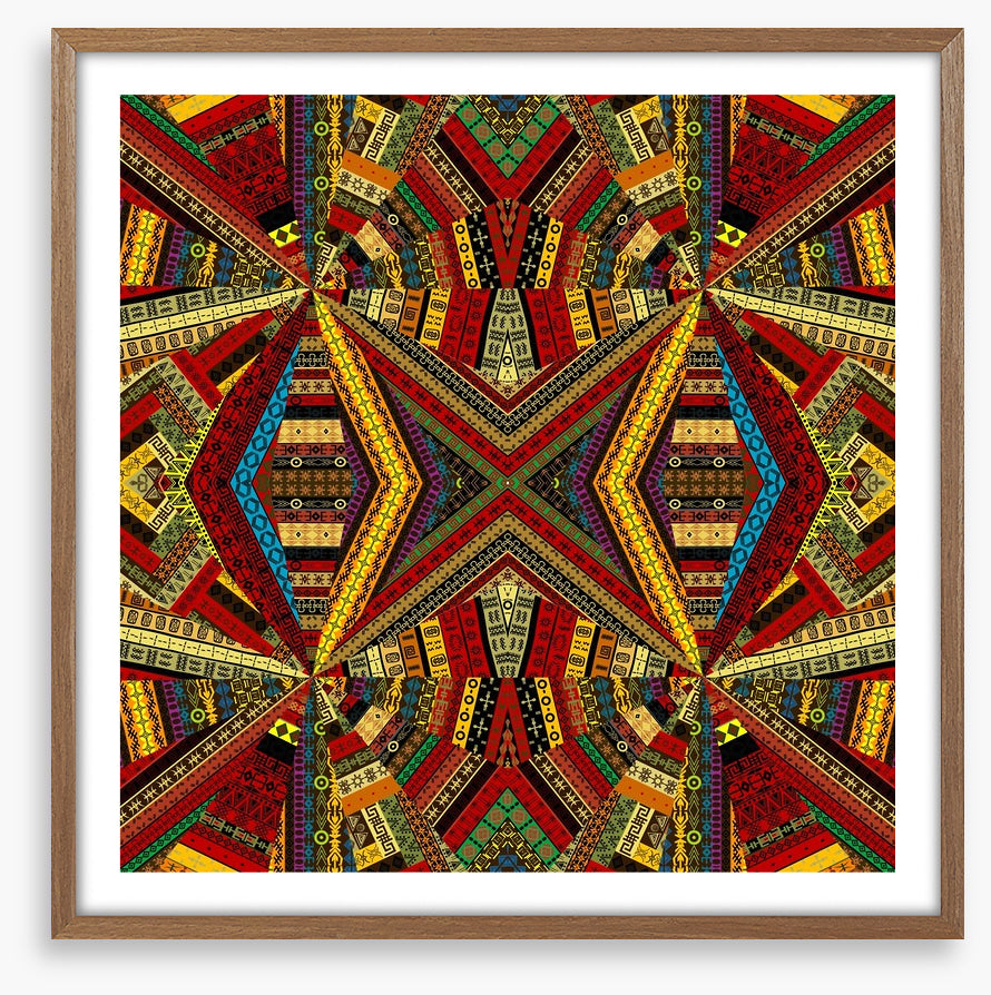 Kente kaleidoscope