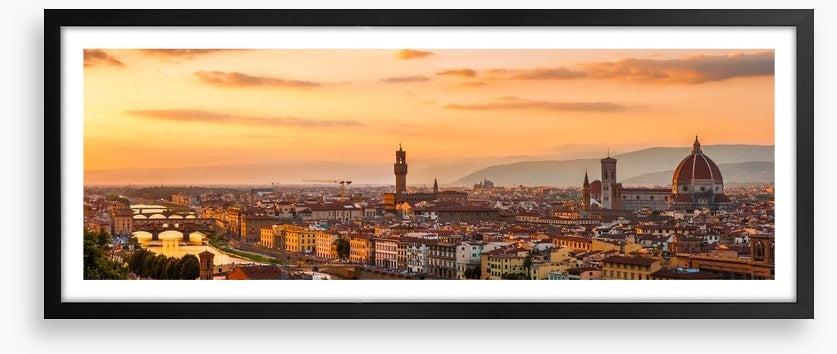 Florence sundown panorama