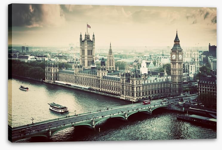 Vintage views of London