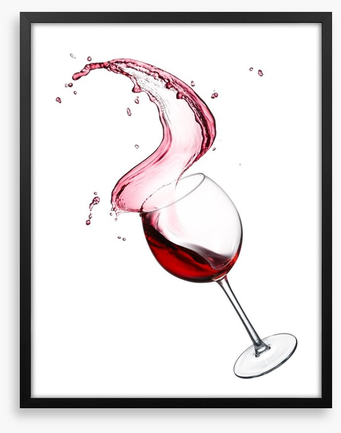 A splash of wine