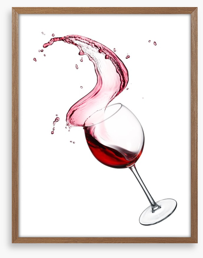 A splash of wine