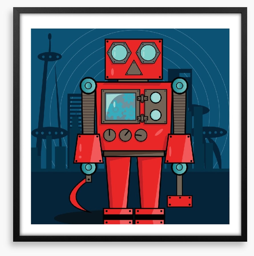 Little red robot