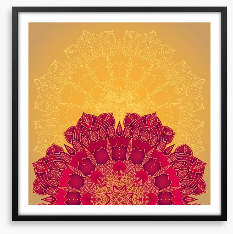 Rich mandala stars