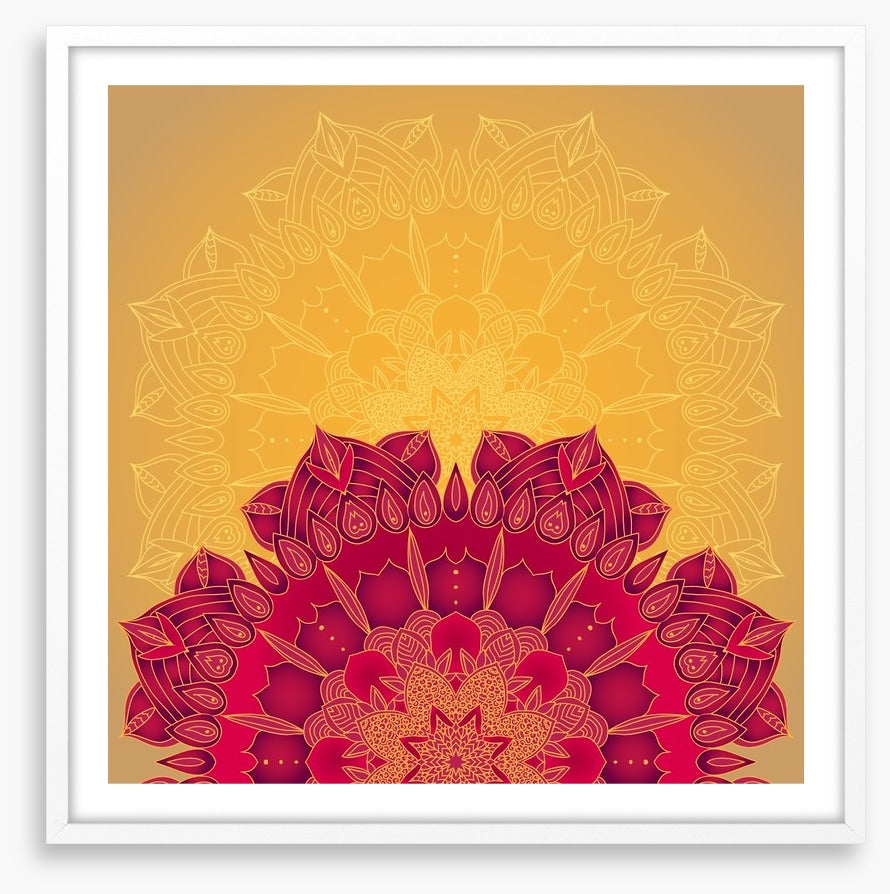 Rich mandala stars