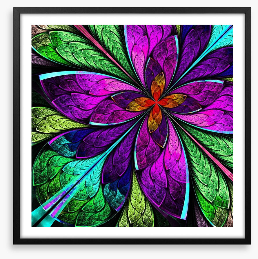 Purple fractal