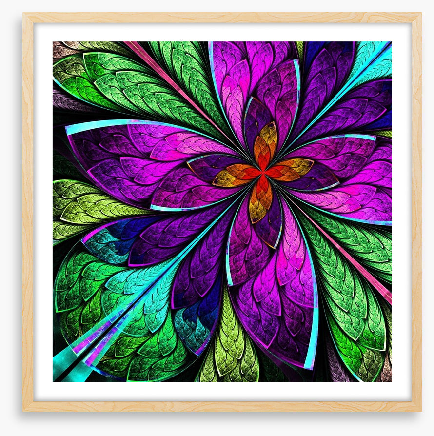 Purple fractal