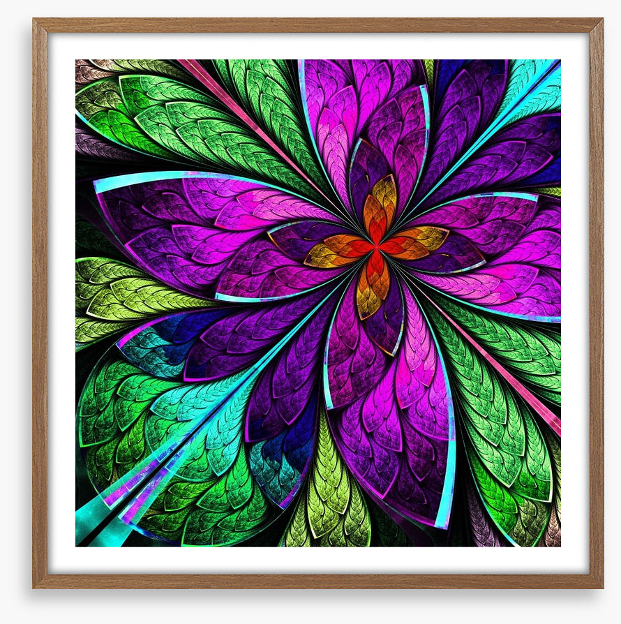 Purple fractal