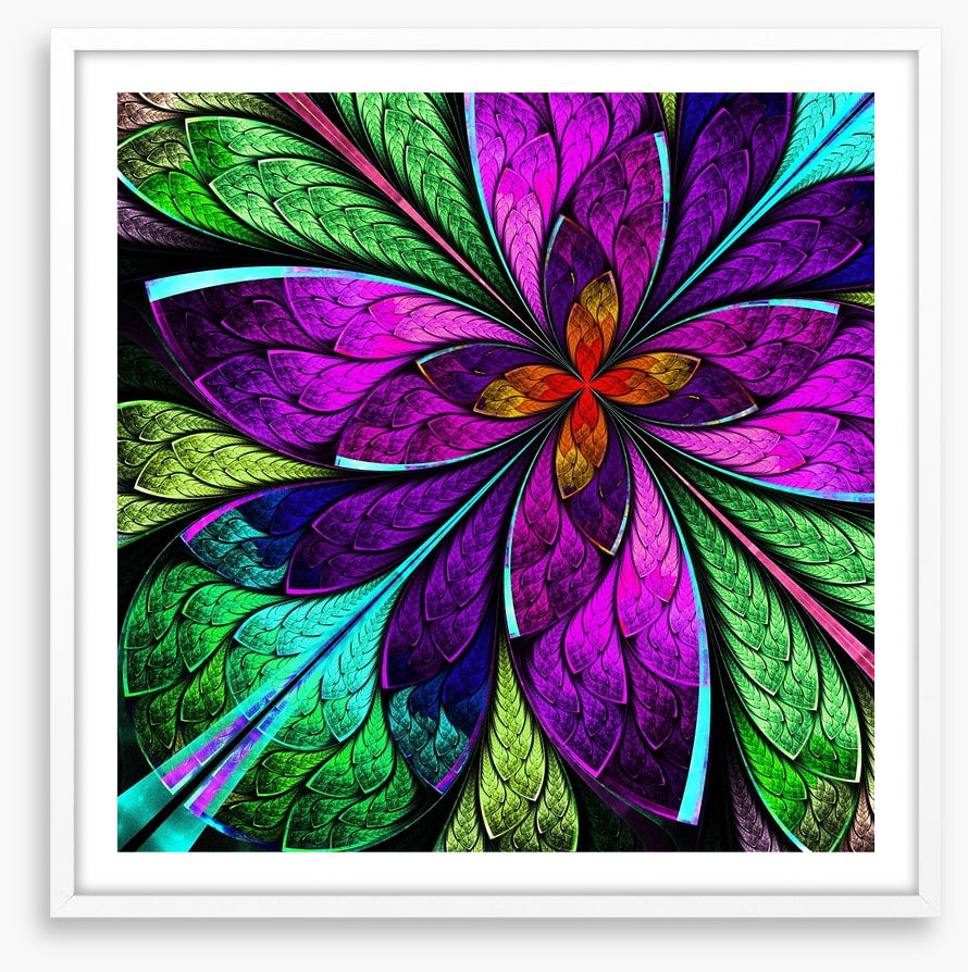 Purple fractal
