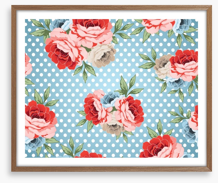 Polka dot blooms
