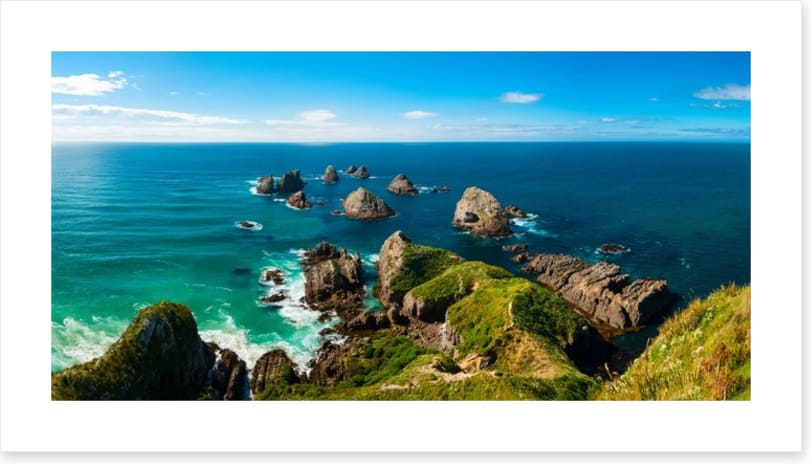 Nugget Point bay
