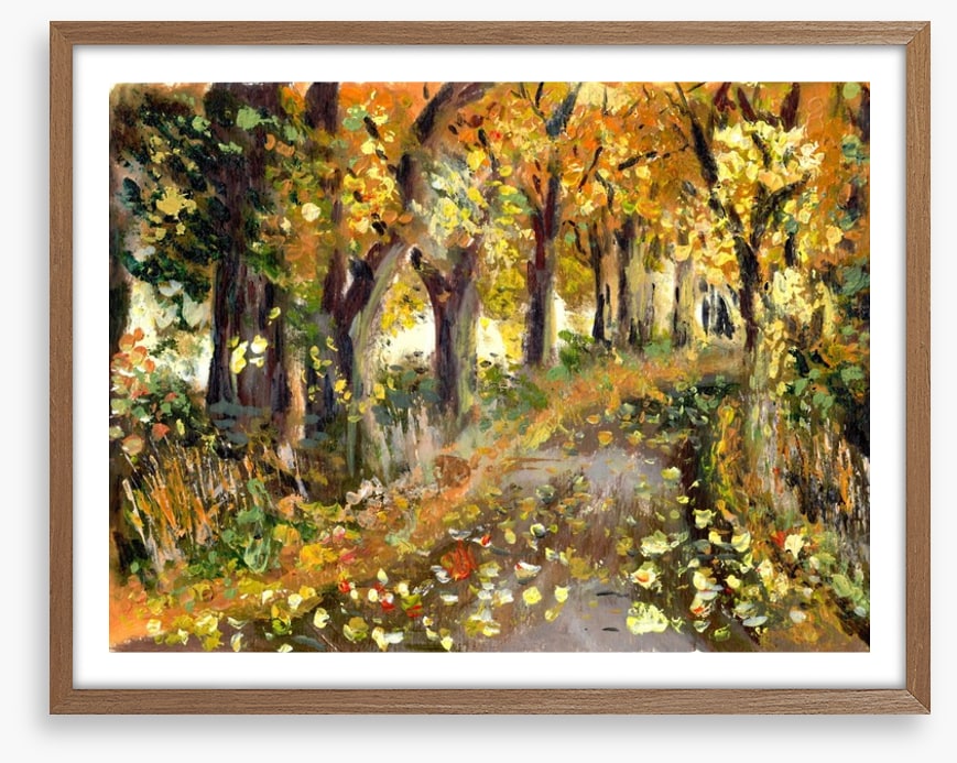 The Autumn path