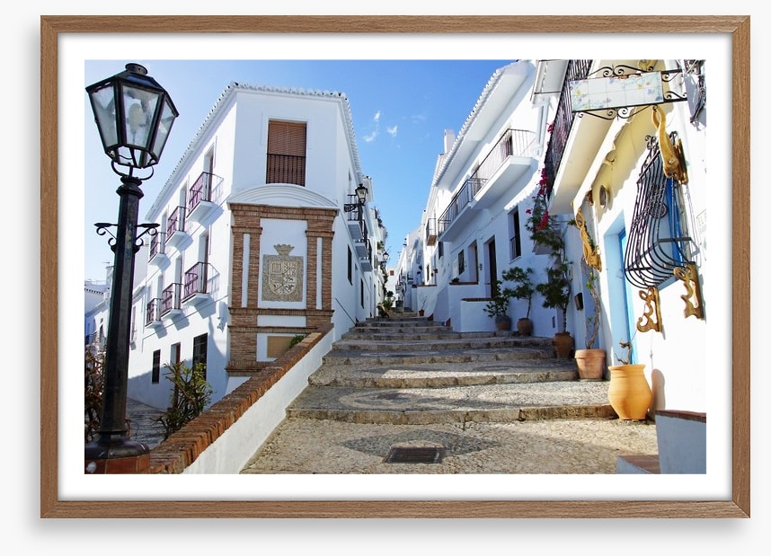 Rue de Frigiliana in Andalusia