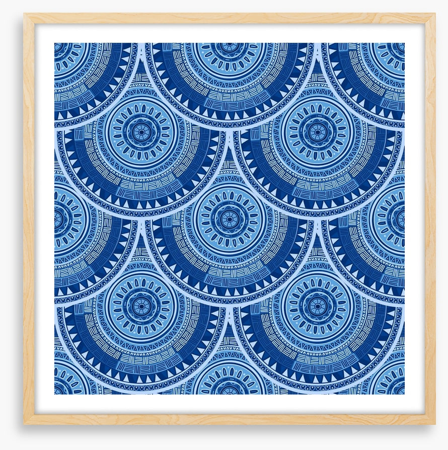 Blue deco
