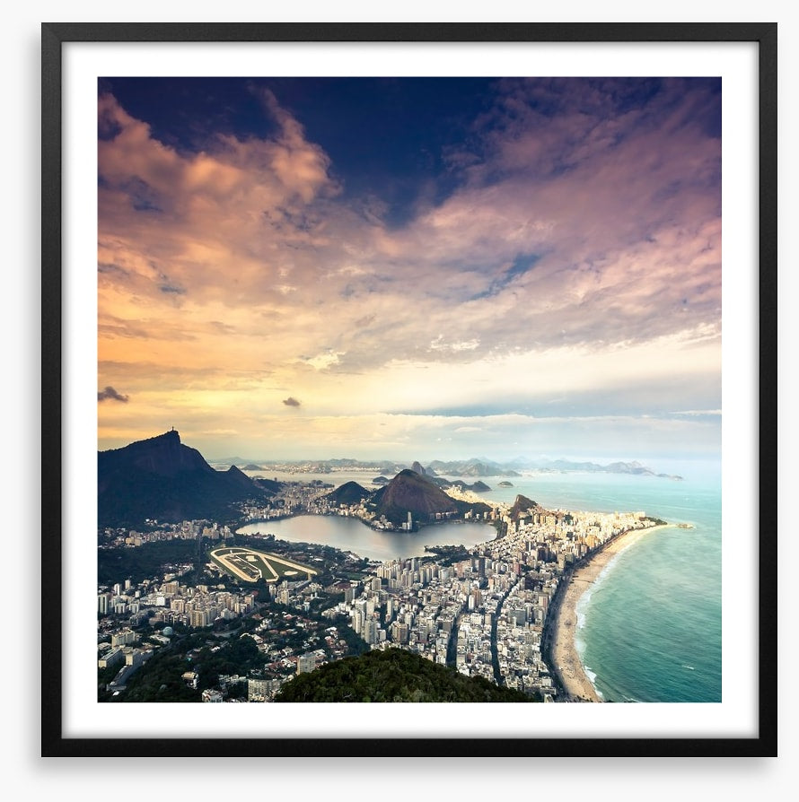 Rio de Janeiro aerial, Brazil