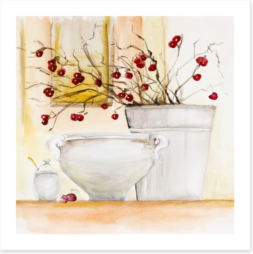 Red winter berries