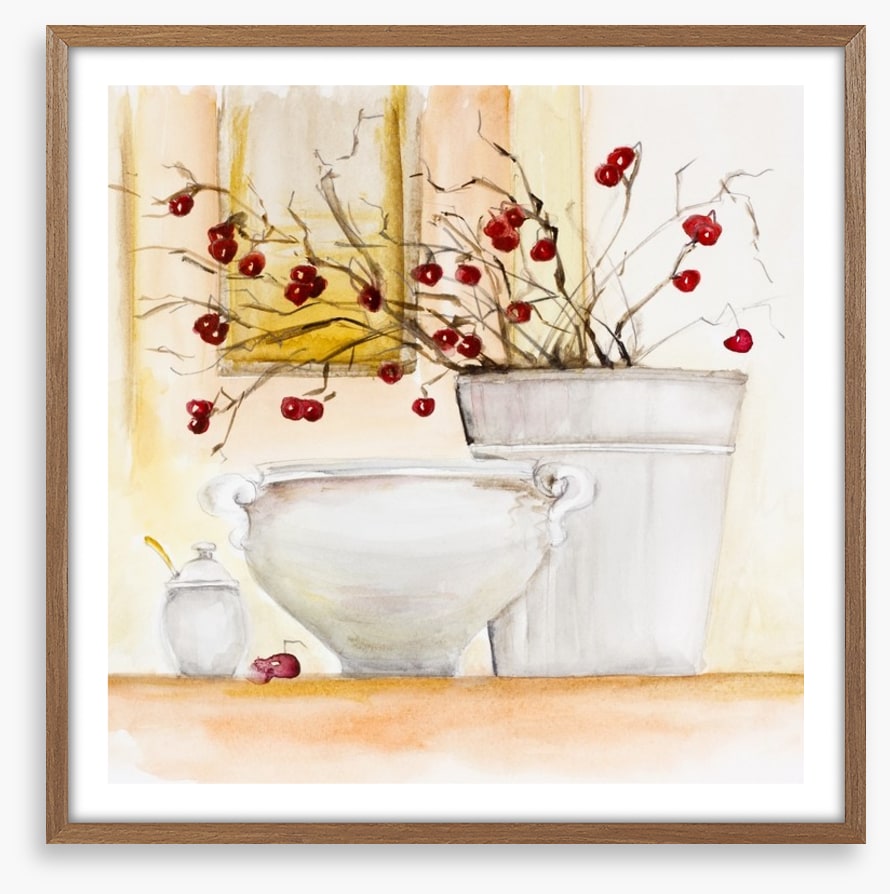 Red winter berries