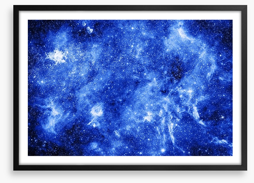 Blue nebula