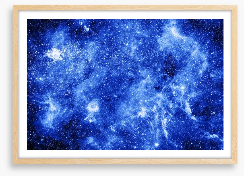 Blue nebula