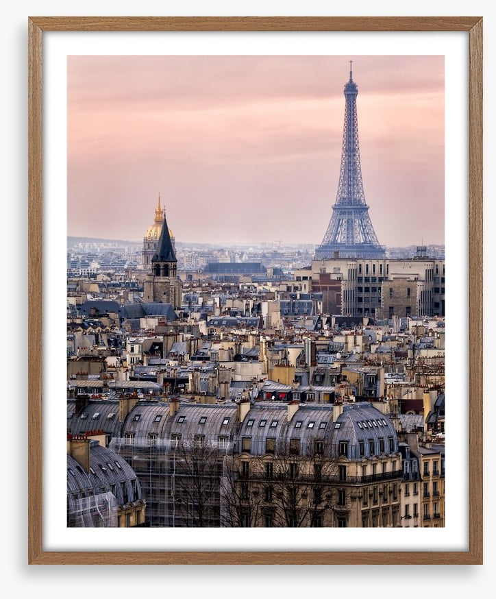 The rooftops of Paris