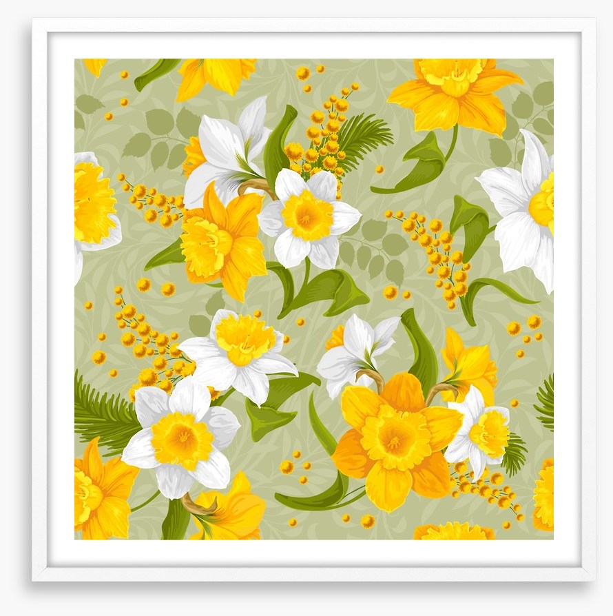 Vintage daffodils