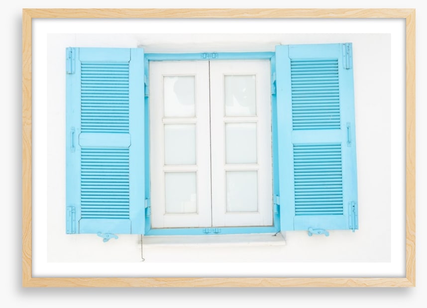 Santorini window