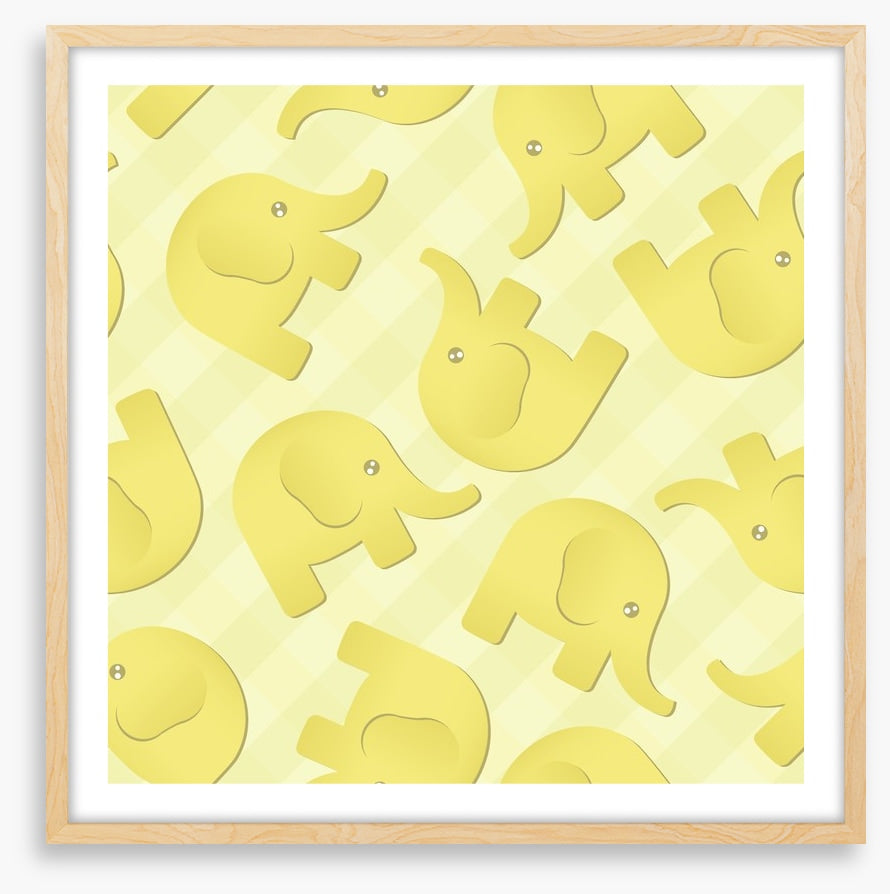 Yellow elephants