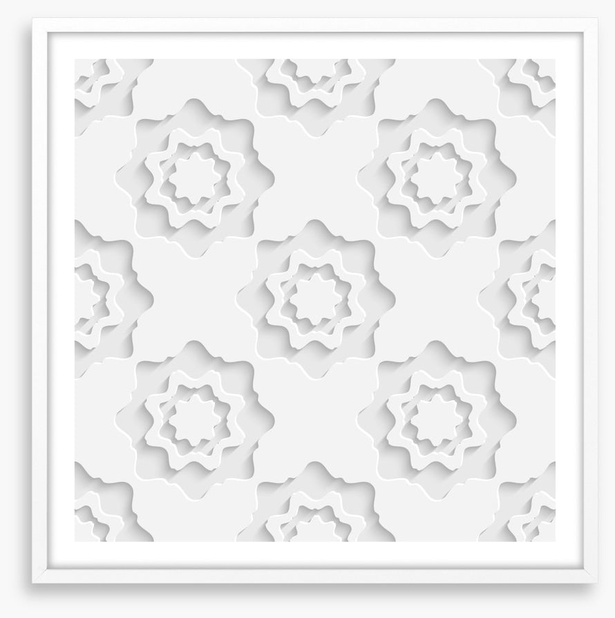 White on White