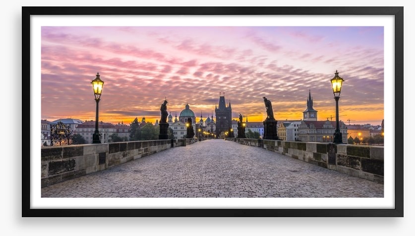 Charles Bridge sunrise