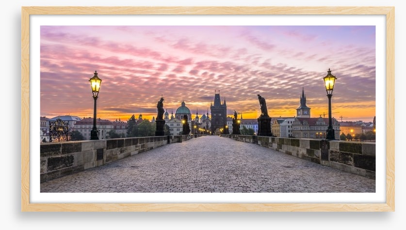 Charles Bridge sunrise