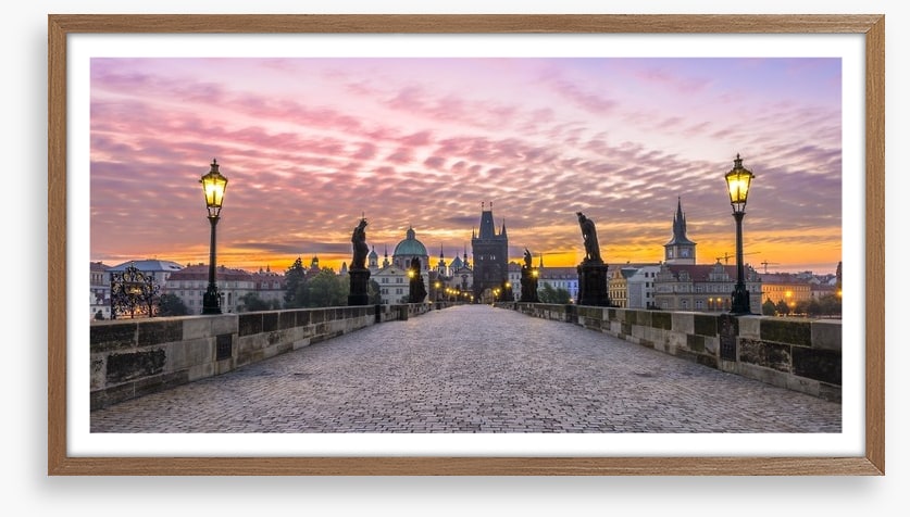 Charles Bridge sunrise
