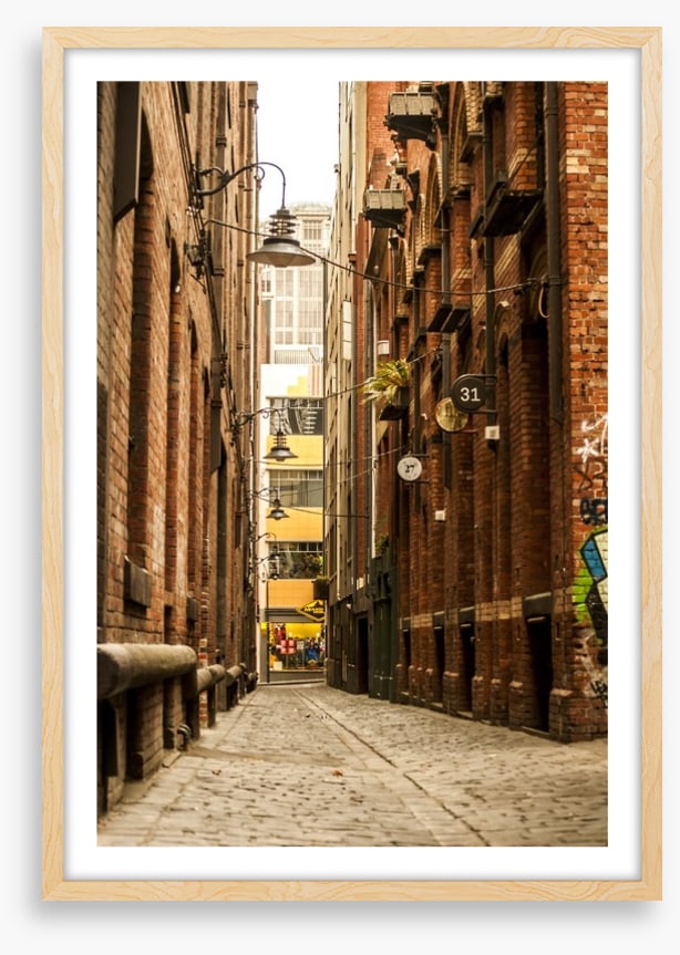 Cobbled lanes of Melbourne