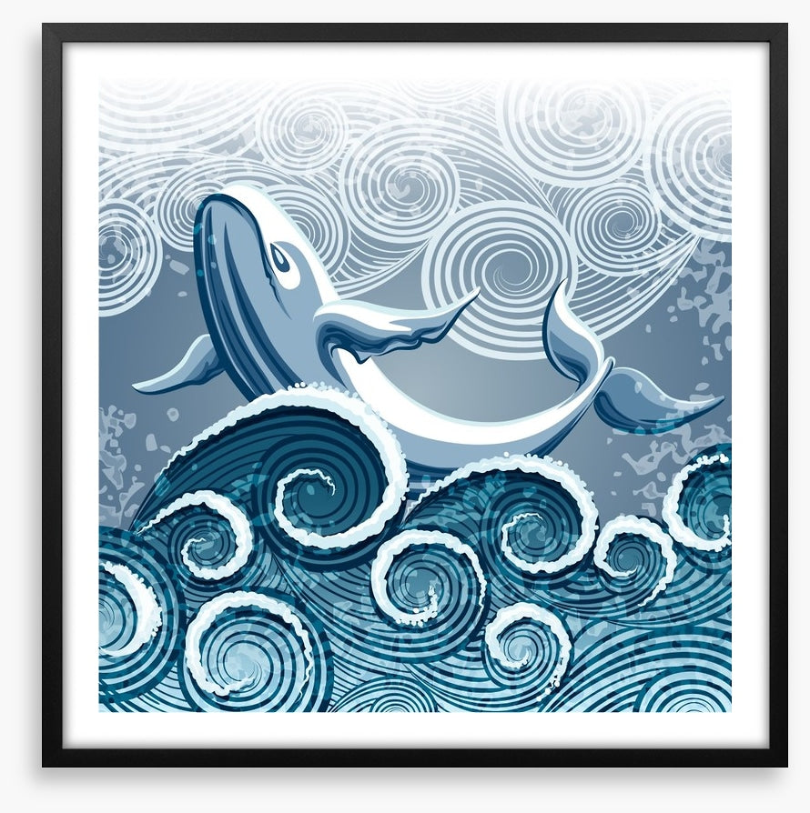 Dancing whale