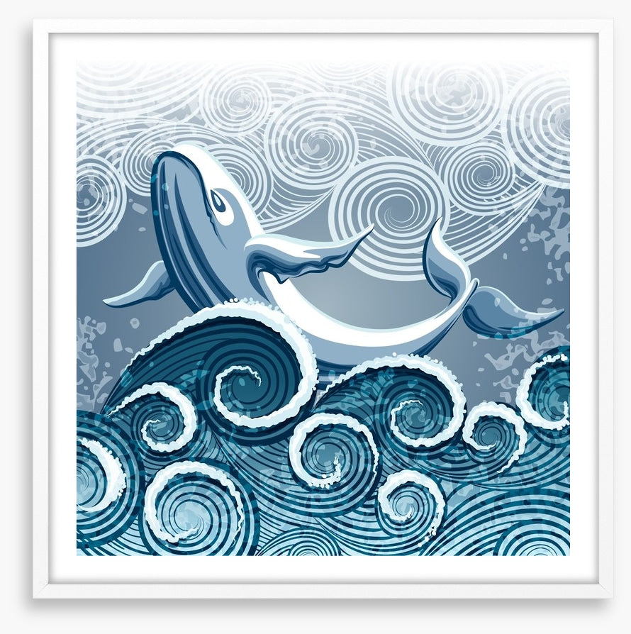 Dancing whale