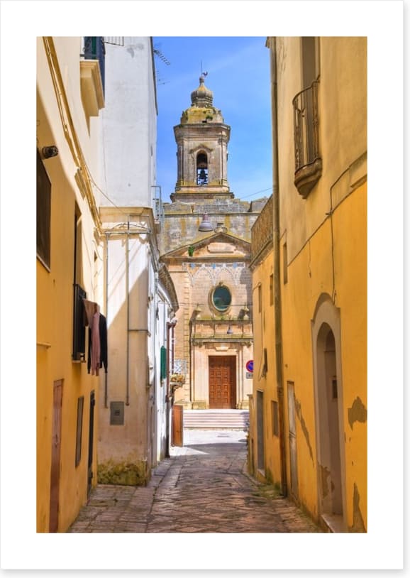Montescaglioso alleyway, Italy