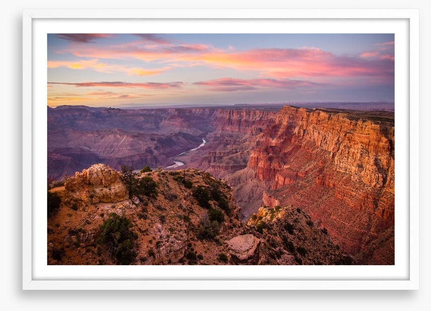 Above the Grand Canyon