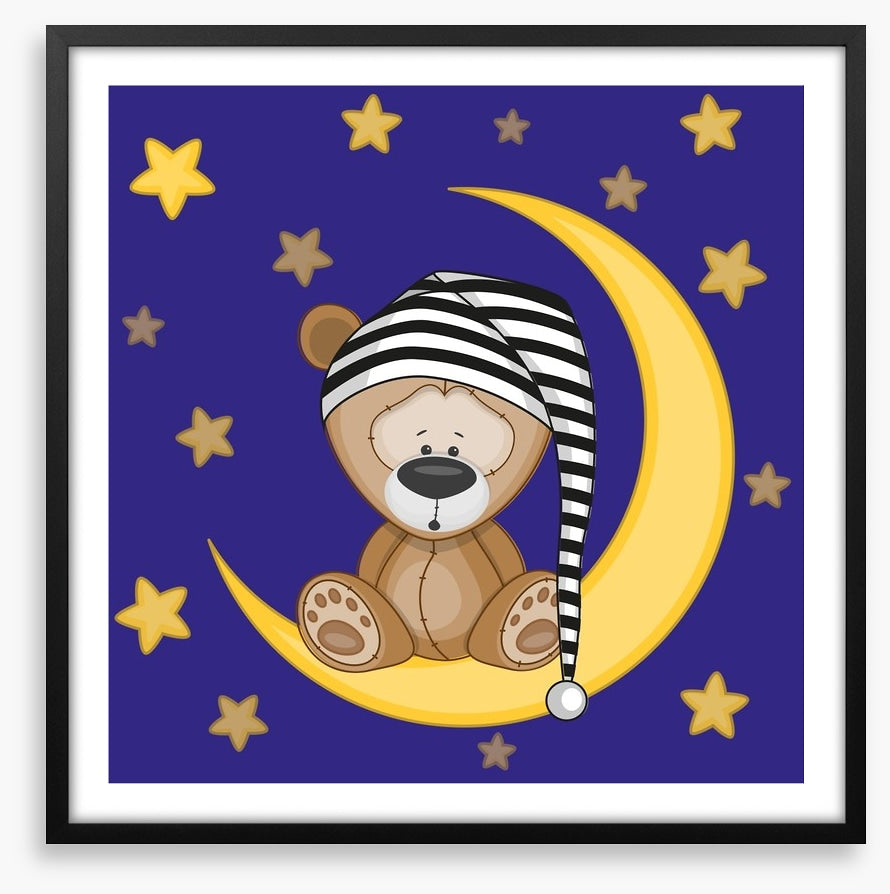 Bear on the moon