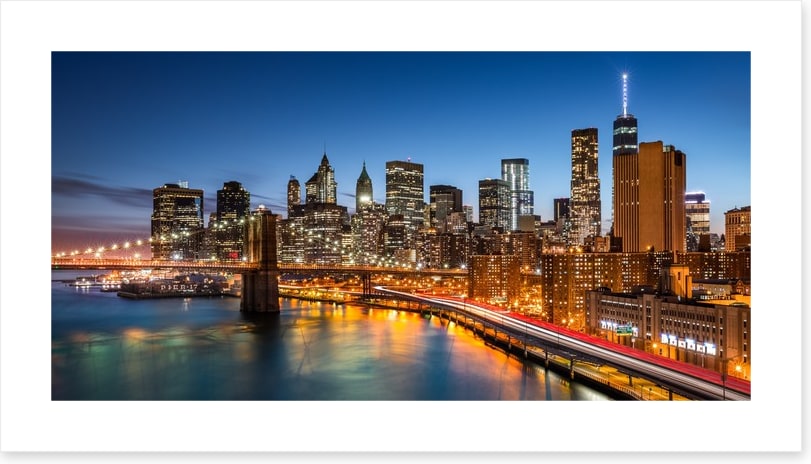 Financial District dusk