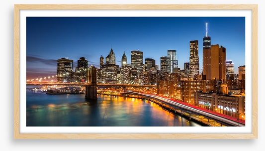 Financial District dusk