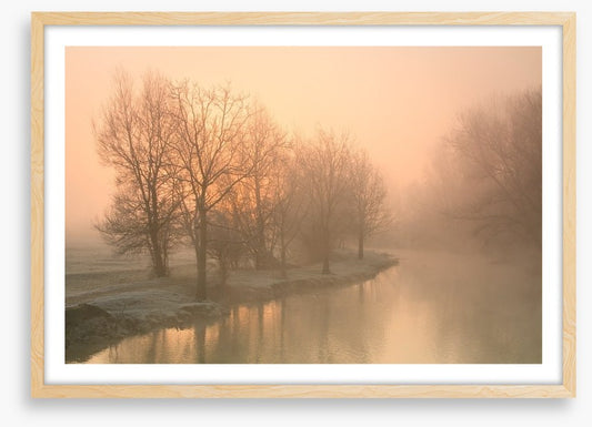 Foggy morning on the Thames, Oxford