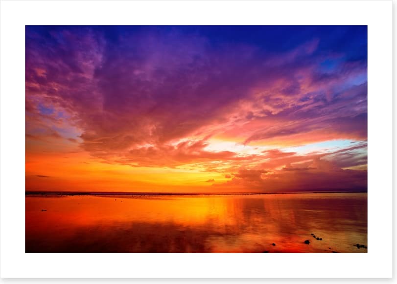 Heavenly Bali sunset