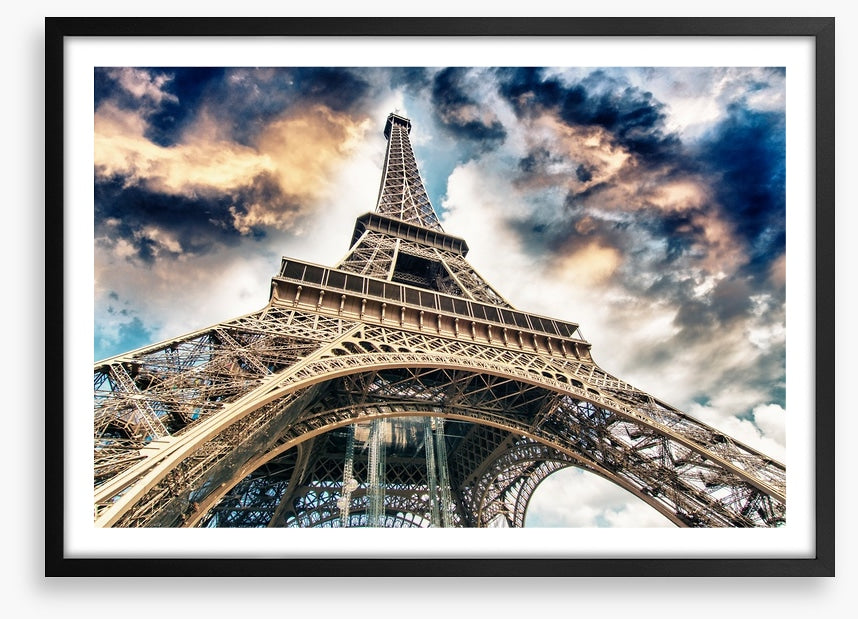 Eiffel cloudscape