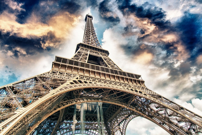 Eiffel cloudscape