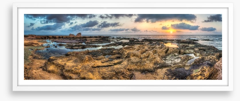 Tunisian coast panorama