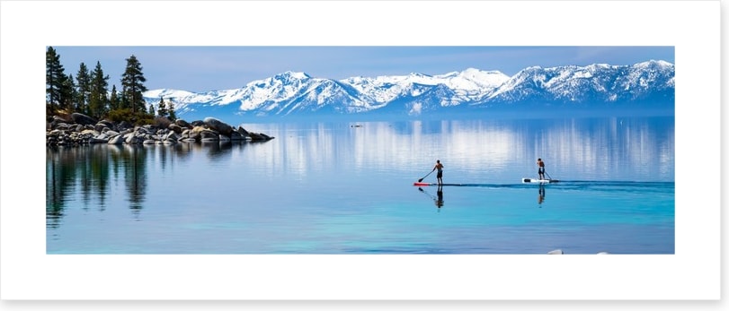 Lake Tahoe paddle boarding