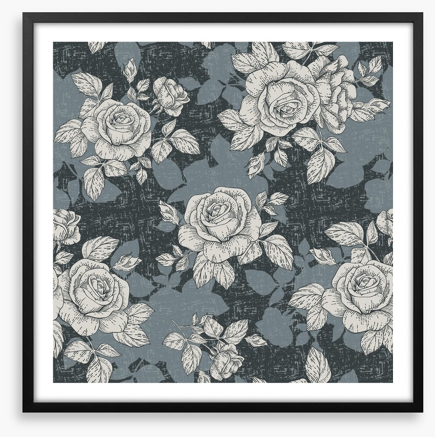 Vintage evening rose