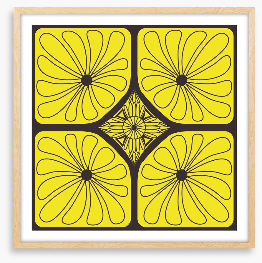 Art nouveau daisy