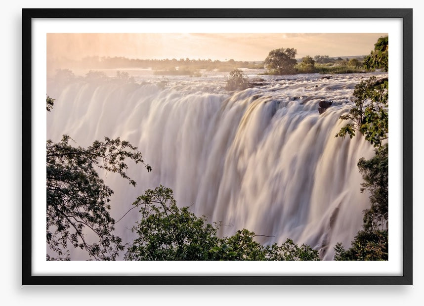 Zambezi River falls